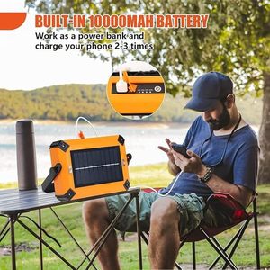 LAMPE SOUS PRESSION SOLAIRE 30 WATTS ÉCLAIRAGE LED POUR URGENCES ET CAMPING LAMPE SOLAIRE Skle Ken30flood Panneaux Solaires Solaire E - Product Image 2