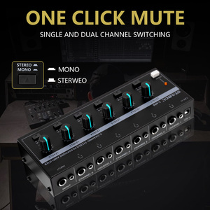 Stabcl S-600 <span class=keywords><strong>6</strong></span> Kênh Stereo Headphone Amp Âm Thanh Headphone <span class=keywords><strong>Amplifier</strong></span> Với Power Adapter DC 12V <span class=keywords><strong>6</strong></span>.35Mm Đầu Vào/Đầu Ra Giao Diện - Product Image 4