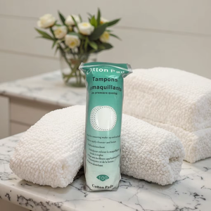 Tampons en coton biologique, design rond à 3 couches, lavables, économiseurs d'eau, confortables, doux pour la peau, démaquillants, logo personnalisé - Product Image 4