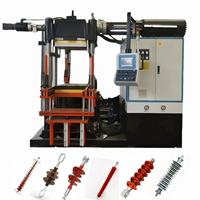 Machine de moulage par injection de caoutchouc hydraulique automatique pour isolateurs, parafoudres, raccords de câbles électriques et inducteurs mutuels