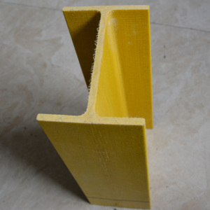 100*100*6Mm Hoge Kwaliteit Frp Glasvezel Profielen Glasvezel H I Beam - Product Image 4