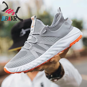 Zapatillas Deportivas Transpirables Ligeras para Hombre, con Malla de Goma, Cordones, Estilo Casual, Color Blanco, para Uso Diario, Otoño y Primavera - Product Image 6