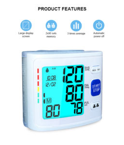 <span class=keywords><strong>Urion</strong></span>-monitor digital de presión arterial U60K, dispositivo recargable para medir la presión arterial en la muñeca - Product Image 2