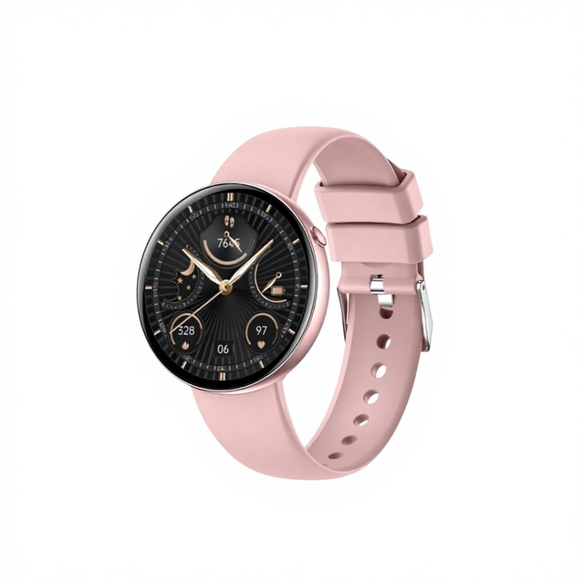 New Women's Smart Watch with TFT Screen for Calling Heart Rate & Blood Oxygen Monitoring Silicone Band Life Waterproof