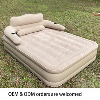 Matelas Gonflable Personnalisé en Usine 40 cm Confortable avec Pompe Intégrée pour Voyage et Camping, Capacité de Charge 272 kg