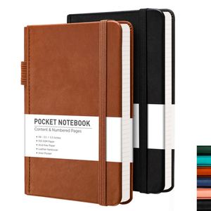 Carnet A5 tendance avec reliure cousue, couverture rigide, papier offset, journal pour écrire, petits carnets - Product Image 1