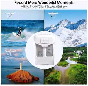 Batería Battivus 4S <span class=keywords><strong>de</strong></span> Alta Capacidad 5870mAh con 30 Minutos <span class=keywords><strong>de</strong></span> Tiempo <span class=keywords><strong>de</strong></span> Vuelo para Dron <span class=keywords><strong>Phantom</strong></span> <span class=keywords><strong>4</strong></span> Pro, BMS Integrado Inteligente, Batería para Dji <span class=keywords><strong>Phantom</strong></span> 3 - Product Image 2