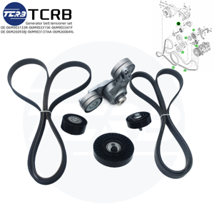 Generatorgordelspannerset Voor Audi Vw Porsche <span class=keywords><strong>3</strong></span>.0T 06m903133ac 06m903315e 06m903341f 9a726093806 06m903137aa 06m260849l - Product Image 3