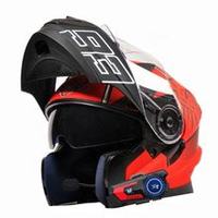 Casco De Bicicleta Casque De Vélo Blue-tooth Casque De Moto Demi-Face Casque pour Moto Modulaire Moto Casque Usine