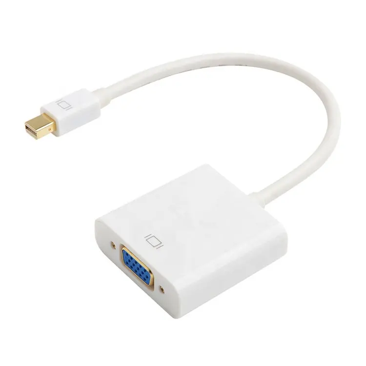 無料サンプルMiniDisplayPort-VGA (Thunderbolt互換) アダプター