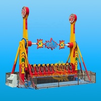 Manège à sensations fortes Top Spin, équipement de terrain de jeux en acier de haute qualité pour centre commercial, à vendre