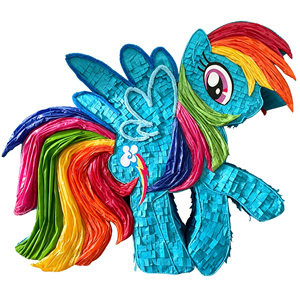 Fillable Hanging Pinata For Birthday Party Candy Treat Storage And Interactive Game Decoration - Product Image 6