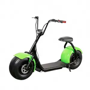 2 Wiel Motorfiets Grote Fiets 1000W Seev Citycoco Scooter Leon Elektrische Pedaal Scooter