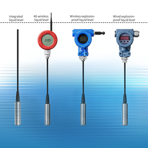 Беспроводной датчик уровня воды 4-20 мА, IP68, из нержавеющей стали 316L, для глубоких скважин, погружной, с передатчиком - Product Image 2