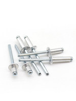 Rivets à tirer en aluminium 2/2.4/2.8/3.2/3mm, rivets à tête semi-ronde et ronde, rivets à capuchon