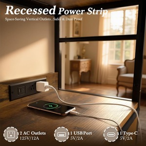 360 °   <span class=keywords><strong>Table</strong></span> <span class=keywords><strong>de</strong></span> chevet d'angle rotative avec réglage en hauteur et plateau relevable, incluant une station <span class=keywords><strong>de</strong></span> charge, <span class=keywords><strong>table</strong></span> d'appoint <span class=keywords><strong>à</strong></span> <span class=keywords><strong>roulettes</strong></span> pour chambre <span class=keywords><strong>à</strong></span> coucher G-27 - Product Image 2