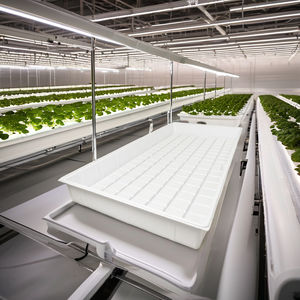 Plateau de contrôle rectangulaire en plastique blanc, réservoir d'eau, <span class=keywords><strong>bac</strong></span> hydroponique, offre spéciale, - Product Image 4