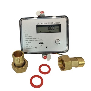 Misuratore di Calore a Ultrasuoni con Protocollo Modbus RS485, Flussometro in Ottone Personalizzabile con Display LCD per Misurazione dell'Acqua, Supporto OEM - Product Image 1