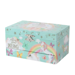 Siempre brillante lujo personalizado <span class=keywords><strong>princesa</strong></span> unicornio diseño manivela <span class=keywords><strong>caja</strong></span> de música 60s sonido madera baratija cajones estrella ornamento regalo para - Product Image 4