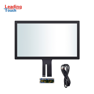 Monitor de pantalla táctil LCD capacitivo legible a la luz del sol, panel táctil impermeable plano interactivo Industrial de 23" - Product Image 6