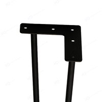 Mobilier de bureau pieds de table à manger en métal marbre rond métal salle à manger café table à manger pieds de base pieds de table