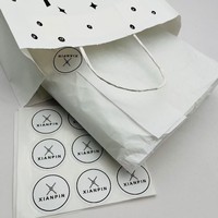 Nouvel autocollant décoratif personnel pour sceller le parfum imprimante thermique Logo vision bouteille feuille étiquette autocollant de cuisson