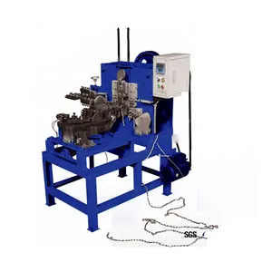 Cơ khí Thép Không Gỉ Chain Link Necklace Making Machine với PLC