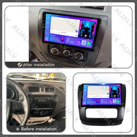 AIJALV Vente en gros usine 2020-2021 DONGFENG Yufeng EM26/Ruijie EV/Giostar Lang Cadre de tableau de bord pour autoradio Android 9 pouces