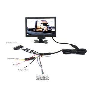 Caméra de recul pour camion 24 volts, vision arrière à 360 degrés, AHD, écran LCD 7/10 pouces, système de sécurité CCTV pour véhicule - Product Image 5