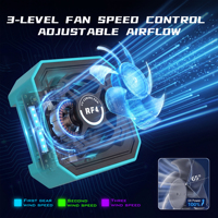 Station de réparation multifonction 3-en-1 RF-UFO avec lampe UV, ventilateur de refroidissement turbo, détection de particules de poussière LED et préparation pour la lamination OCA