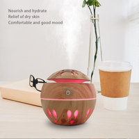 Humidificateur diffuseur H2O Rain Cloud, humidificateur d'air, diffuseur d'huiles essentielles, humidificateur à huile chauffante avec veilleuse