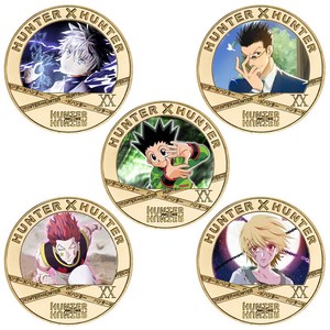 <span class=keywords><strong>Hunter</strong></span> x <span class=keywords><strong>Hunter</strong></span> Gon Freecss - Moneda de metal fundido a presión, insignia de hierro, regalo artesanal - Product Image 1