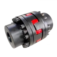 Accouplement à disque en fer et aluminium, type manchon à broche HL avec coussin élastique pour réducteur de machines industrielles