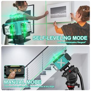 Traversez 12 Lines Factory <span class=keywords><strong>360</strong></span> Automatique Nivellement <span class=keywords><strong>Laser</strong></span> Rotary <span class=keywords><strong>Vert</strong></span> <span class=keywords><strong>Niveau</strong></span> <span class=keywords><strong>Laser</strong></span> Machine 4D 16 Lignes <span class=keywords><strong>niveau</strong></span> <span class=keywords><strong>laser</strong></span> pour - Product Image 3