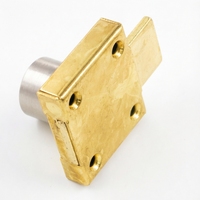Serrure à cylindre en laiton de marque E10 pour armoire, meuble, ou serrure à pêne dormant avec 2 clés, 22 mm, prix de gros, support OEM ODM