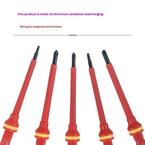 13PCS VDE Insulated Electrician <b>Screwdriver</b> Set Hardened Steel Electrical Hand Tools Insulated <b>Screwdriver</b> Set - Product Image 1