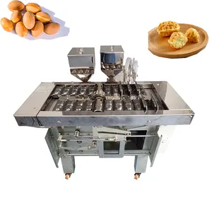 Robotic Mini Multi Molds Japanese Korean Street Food Bear Penguin Shape Delimanjoo Muffin Cake Making Machine