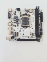 Motherboard Intel H310 ITX DDR3 Double Channel Murah Baru, Soket 1151 LGA, Mendukung CPU Generasi 6/7/8/9 E3V5, Warna Putih, untuk NVME WiFi Gaming