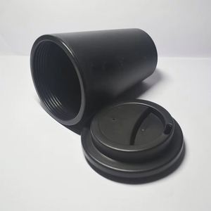Vaso de Café de Plástico PP de Doble Pared de 12 oz/350 ml, Vaso para Llevar, Tapa a Prueba de Fugas, Uso Comercial, Apto para Lavavajillas - Product Image 3