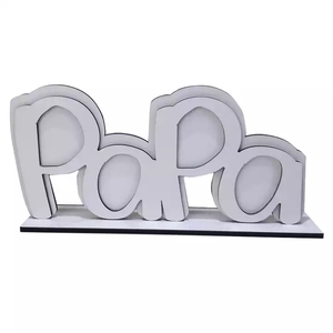 <span class=keywords><strong>Cadre</strong></span> Photo <span class=keywords><strong>personnalisé</strong></span> en MDF pour <span class=keywords><strong>papa</strong></span>, <span class=keywords><strong>cadre</strong></span> Photo à Sublimation, cadeau de fête des pères pour <span class=keywords><strong>papa</strong></span> - Product Image 2
