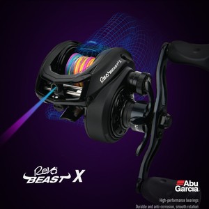 รอกเบทคาสติ้ง <span class=keywords><strong>ABU</strong></span> <span class=keywords><strong>ABU</strong></span> <span class=keywords><strong>REVO</strong></span> BEAST X สำหรับเหยื่อปลอมโลหะแบบตีไกล รุ่น Left Hand Lei Qiang Da Hei สำหรับตกปลา - Product Image 2