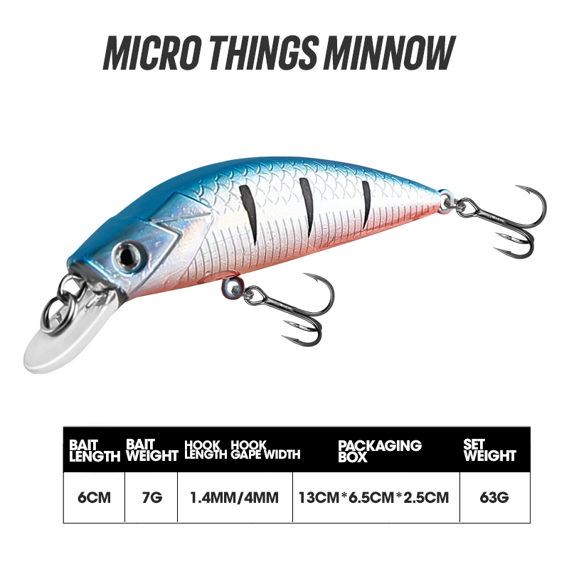 bionic minnow fishing lures 6 PCS Swimming Lure Multi Jointed - 2" Swimbaits Slow Sinking - Suitable for All Kinds of Fish Freshwater Saltwater Available in assorted sizes Bionic Laser Minnow Minnow Lure