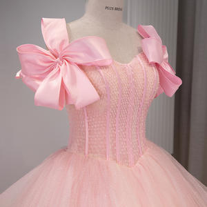 Abito da <span class=keywords><strong>sposa</strong></span> europeo americano 2025 transfrontaliero abito da <span class=keywords><strong>sposa</strong></span> per spose taglie forti per la Performance dei sogni di Amazon abito gonfio colorato - Product Image 5