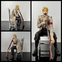 Figura de PVC de Reiner con pistola en la mano, estilo moderno, para escritorio, modelo de adorno