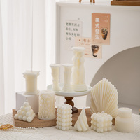 Kanlong White Bubble Candle Kreative Schlafzimmer dekoration Soja wachs Duft kerzen