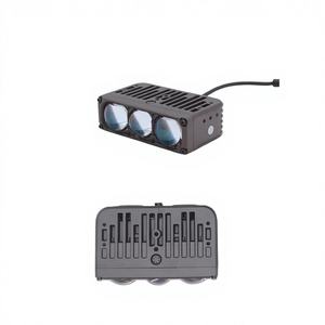 Nuevo Faro LED de Triple Lente con Luz Antiniebla, Combinación Universal, Reequipamiento/Actualización, 60W Luz Baja/95W Luz Alta HYUGA, 1 Año de Garantía - Product Image 1