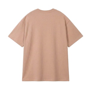 T-shirt Homme Manches Courtes Style Urbain 200 Grammes Motif Uni Écologique Vierge Haute Qualité T-shirts Oversize Homme - Product Image 3