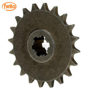 เฟืองฟริต T8F 11 13 14 17 20 ฟัน เฟืองโลหะสำหรับรถมอเตอร์ไซค์ออฟโรด 49 ซีซี อะไหล่ทดแทนด้านหลัง - Product Image 2