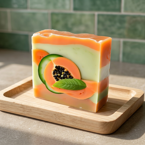 Free Shipping Papaya Cucumber <b>Soap</b> Base | Cosmetic Grade | Premium Quality | Bulk Supply - Product Image 2