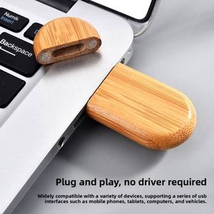 X527 - Memoria USB de Madera al por Mayor para Regalos de Boda y Corporativos, Pendrive de Madera - Product Image 4